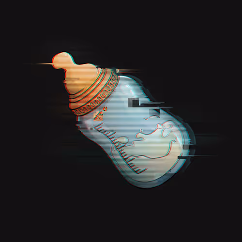 Official Lazy Milk NFT artwork